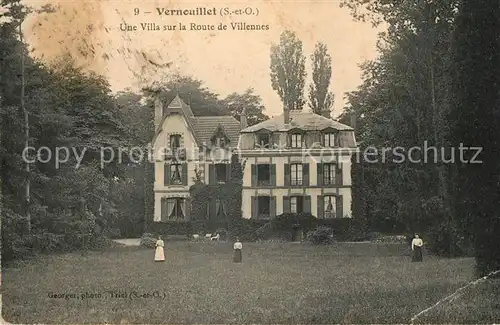 AK / Ansichtskarte Vernouillet Yvelines Une villa sur la Route de Villennes Kat. Vernouillet