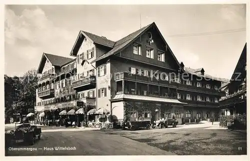 AK / Ansichtskarte Oberammergau Haus Wittelsbach Kat. Oberammergau