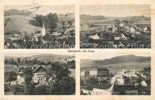 AK / Ansichtskarte Gallspach Panorama Teilansichten Kat. Gallspach