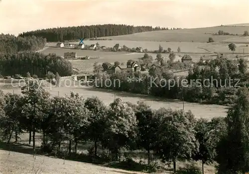 AK / Ansichtskarte Hundsgruen Panorama mit Wendlers Gaststaette am Bahnhof Kat. Eichigt