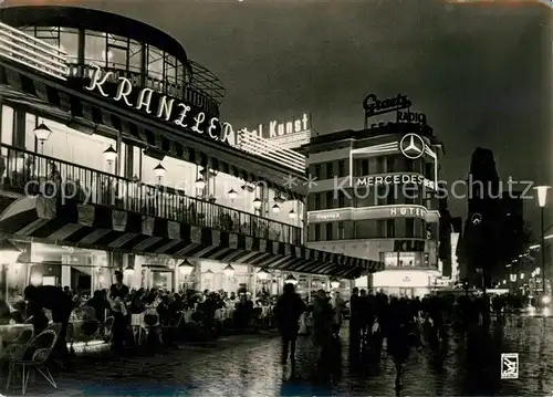 AK / Ansichtskarte Berlin Kurfuerstendamm Cafe Kranzler Kat. Berlin