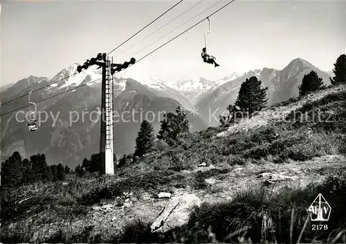 AK / Ansichtskarte Mayrhofen Zillertal Penken Lift mit Ahornspitze und Tristner Kat. Mayrhofen