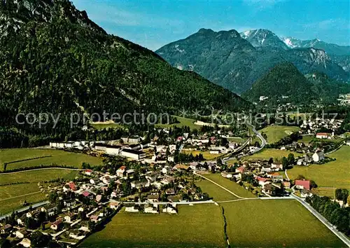 AK / Ansichtskarte Bayerisch Gmain Fliegeraufnahme Muellnerhorn Ristfeuchthorn Kat. Bayerisch Gmain