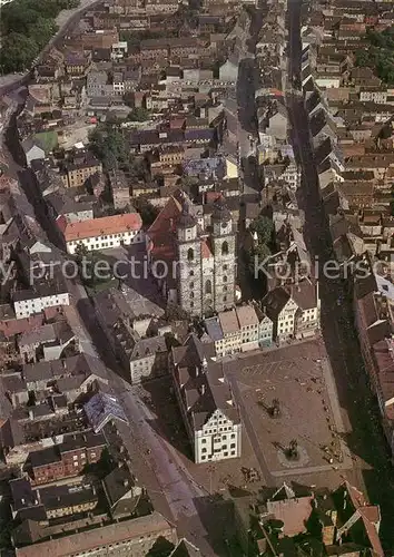 AK / Ansichtskarte Wittenberg Lutherstadt Fliegeraufnahme  Kat. Wittenberg