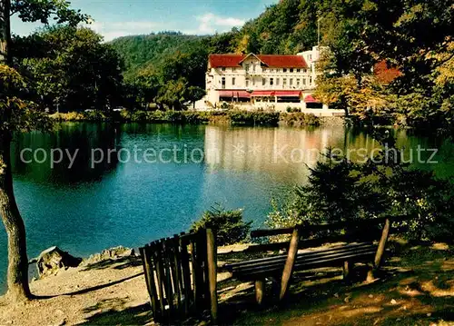 AK / Ansichtskarte Bad Lauterberg Kneipp Kurhotel Wiesenbeker Teich Kat. Bad Lauterberg im Harz