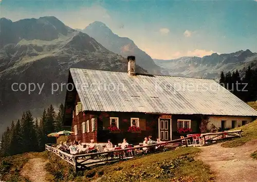 AK / Ansichtskarte Mittelberg Kleinwalsertal Stutzalpe Baerenkopf Widderstein Hochalppass Heiterberg Kat. Oesterreich