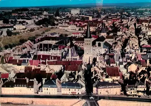 AK / Ansichtskarte Charite sur Loire Fliegeraufnahme Kat. Nevers