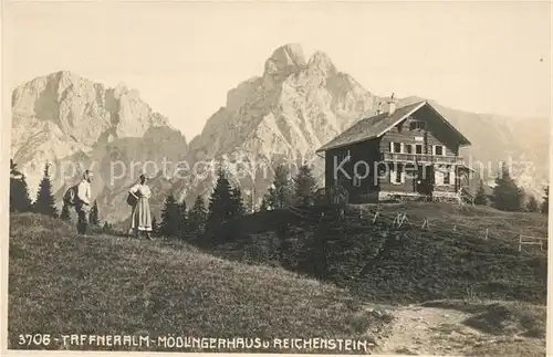 Moedling Taffneralm Moedlingerhaus Reichenstein Alpen Wandern Kat. Moedling