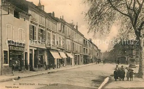 Montauban Faubourg Gasseras Kat. Montauban