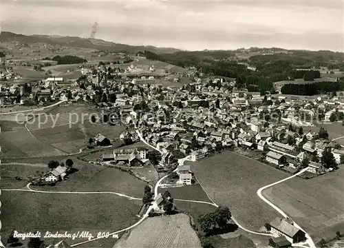 Lindenberg Allgaeu Bergstadt Fliegeraufnahme Kat. Lindenberg i.Allgaeu