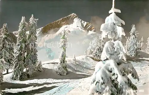 AK / Ansichtskarte Garmisch Partenkirchen Winterlandschaft Alpen Kat. Garmisch Partenkirchen