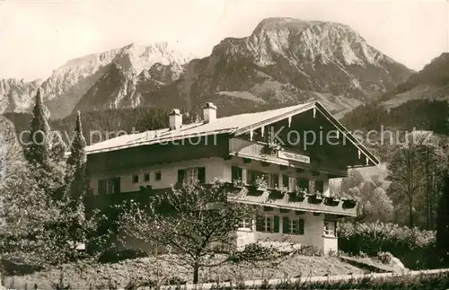 AK / Ansichtskarte Koenigssee Landhaus Christlieger Berchtesgadener Alpen
