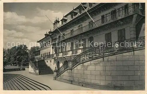 AK / Ansichtskarte Pillnitz Wasserpalais von der Elbseite Kat. Dresden