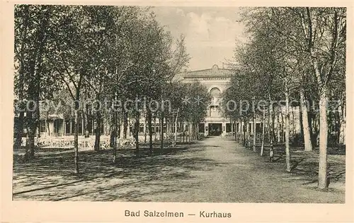 Bad Salzelmen Kurhaus Kat. Schoenebeck