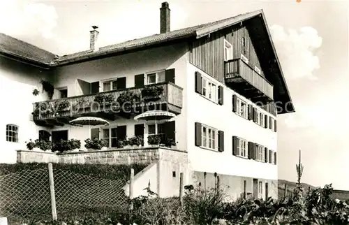 AK / Ansichtskarte Vordereggelburg Oberbayern Haus Schneider Franz Gaestehaus Pension Kat. Ebersberg