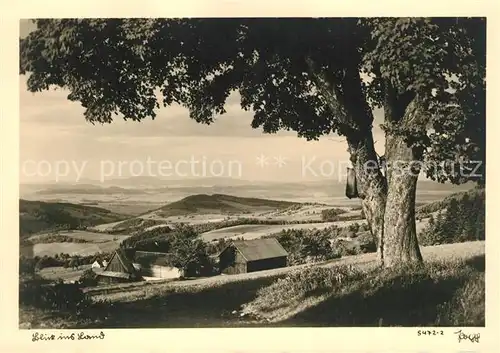 AK / Ansichtskarte Foto Popp Nr. 5472 2 Blick ins Land  Kat. Fotografie