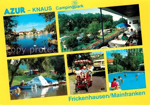 AK / Ansichtskarte Frickenhausen Main AZUR Knaus Campingplatz  Kat. Frickenhausen a.Main