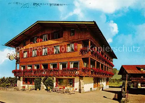 AK / Ansichtskarte Steibis Alpengasthof Hochgrat Kat. Oberstaufen