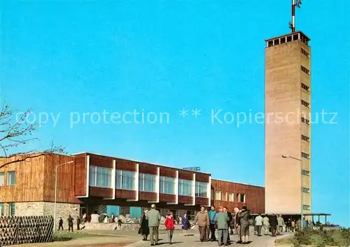 AK / Ansichtskarte Oberwiesenthal Erzgebirge Fichtelberghaus Aussichtsturm Kat. Oberwiesenthal