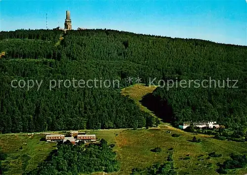 AK / Ansichtskarte Oberreifenberg Fliegeraufnahme Grosser Feldberg Jugendherberge Posterholungsheim Kat. Schmitten