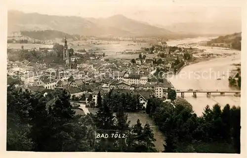 AK / Ansichtskarte Bad Toelz Panorama Kat. Bad Toelz