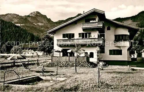 AK / Ansichtskarte Bayrischzell Fremdenheim Vogelsang Kat. Bayrischzell