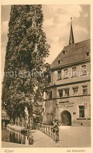 AK / Ansichtskarte Erfurt Am Komturhof Kat. Erfurt