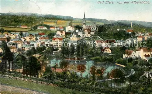 AK / Ansichtskarte Bad Elster Blick von der Alberthoehe Kat. Bad Elster