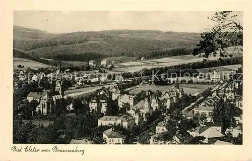 AK / Ansichtskarte Bad Elster Blick vom Brunnenberg Kat. Bad Elster