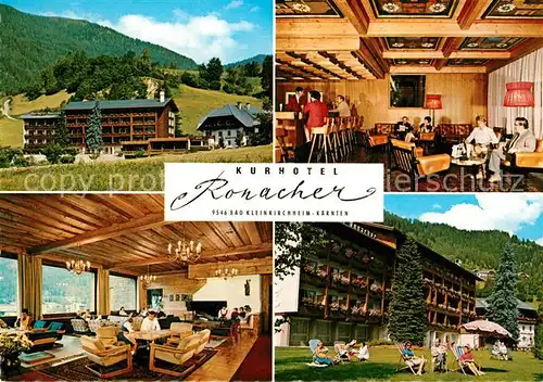 AK / Ansichtskarte Bad Kleinkirchheim Kaernten Kurhotel Ronacher  Kat. Bad Kleinkirchheim