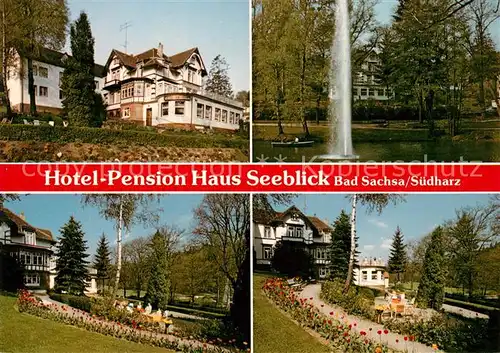 AK / Ansichtskarte Bad Sachsa Harz Hotel Haus Seeblick Kat. Bad Sachsa