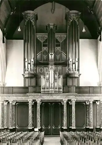 AK / Ansichtskarte Kirchenorgel Den Haag Grote Kerk  Kat. Musik