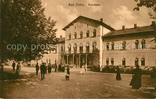 AK / Ansichtskarte Bad Elster Badehaus Kat. Bad Elster