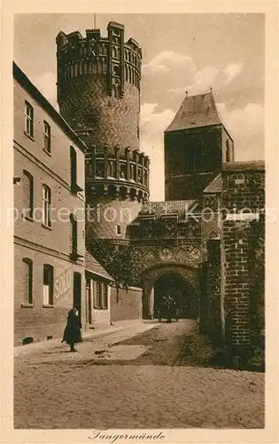 Tangermuende Stadttor Kat. Tangermuende