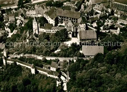 AK / Ansichtskarte Landshut Isar Burg Trausnitz Fliegeraufnahme Kat. Landshut