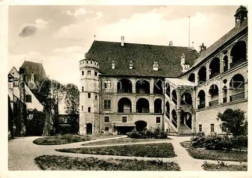 AK / Ansichtskarte Landshut Isar Burg Trausnitz Hof Kat. Landshut