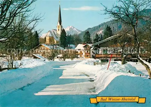 AK / Ansichtskarte Bad Wiessee Abwinkel Kat. Bad Wiessee