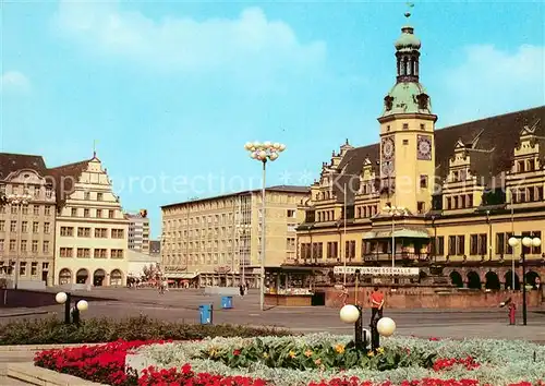 AK / Ansichtskarte Leipzig Markt Altes Rathaus Kat. Leipzig