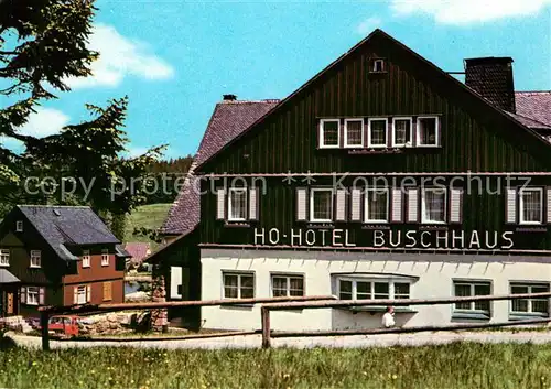 AK / Ansichtskarte Muehlleithen Klingenthal Hotel Buschhaus  Kat. Klingenthal Sachsen