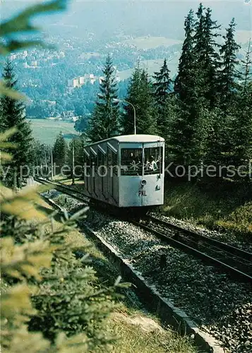 AK / Ansichtskarte Zahnradbahn Zakopane Kolejka na Gubalowke Kat. Bergbahn