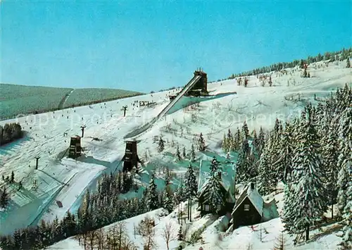 AK / Ansichtskarte Ski Flugschanze Oberwiesenthal  Kat. Sport