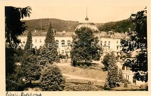 AK / Ansichtskarte Bad Wildungen Fuerstliches Badehotel Kat. Bad Wildungen