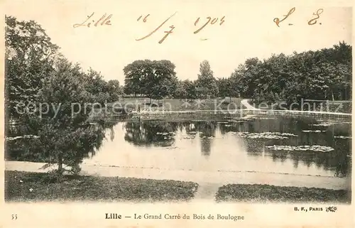 AK / Ansichtskarte Lille Nord Grand Carre du Bois de Boulogne Kat. Lille