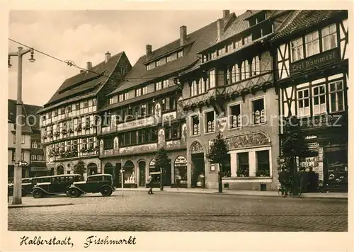 AK / Ansichtskarte Halberstadt Fischmarkt Kat. Halberstadt