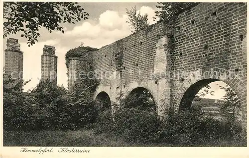 AK / Ansichtskarte Himmelpfort Klosterruine Kat. Fuerstenberg