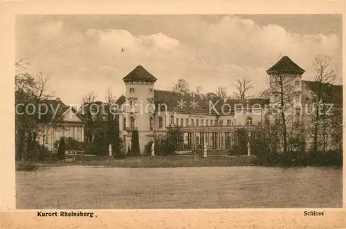 AK / Ansichtskarte Rheinsberg Schloss Kat. Rheinsberg