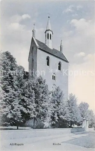 AK / Ansichtskarte Alt Ruppin Brandenburg Kirche St Nikolai