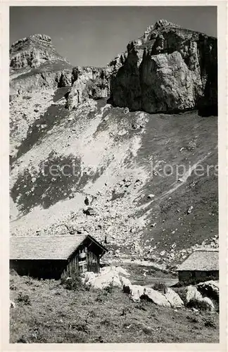 AK / Ansichtskarte Leysin "En Mayen" Berghuetten Alpen Kat. Leysin