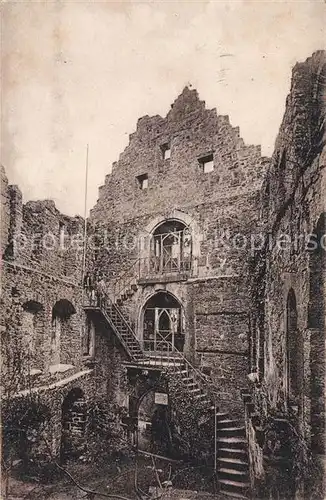 AK / Ansichtskarte Neckargerach Minneburg Ruine Kat. Neckargerach