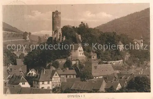 AK / Ansichtskarte Eppstein Taunus Teilansicht Kat. Eppstein